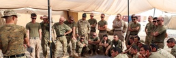 Georgian Liaison Team assists 33rd Light Infantry Battalion during Afghanistan deployment