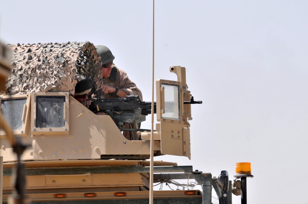 US Navy Seabees train at Tarnak Weapons Range