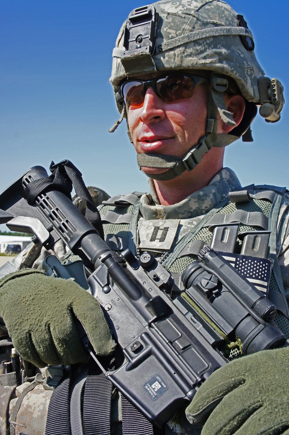 1st Brigade HHC Commander Capt. Samuel Andrews