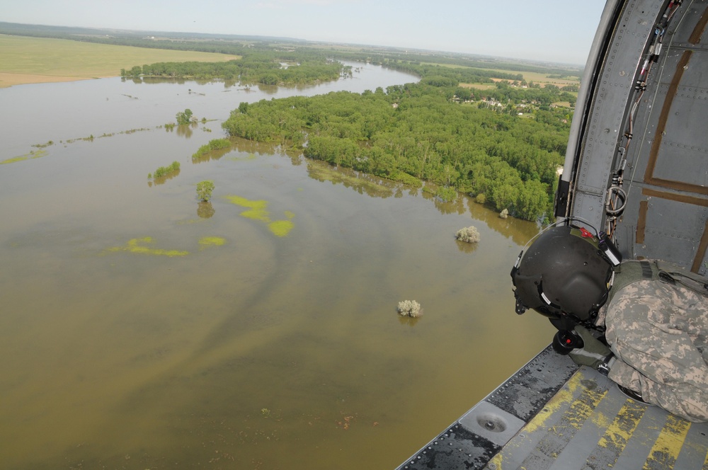 Sandbagging by Helicopter