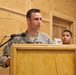 Award ceremony at Forward Operating Base Warhorse