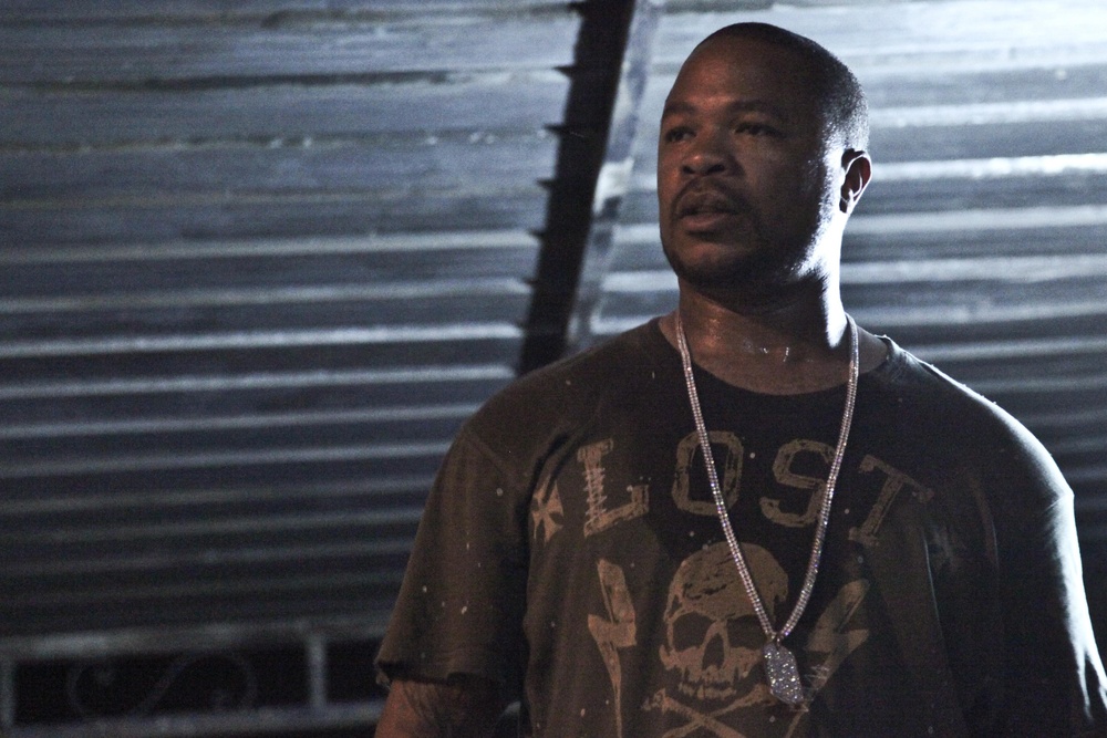 Xzibit performs for soldiers in Baghdad