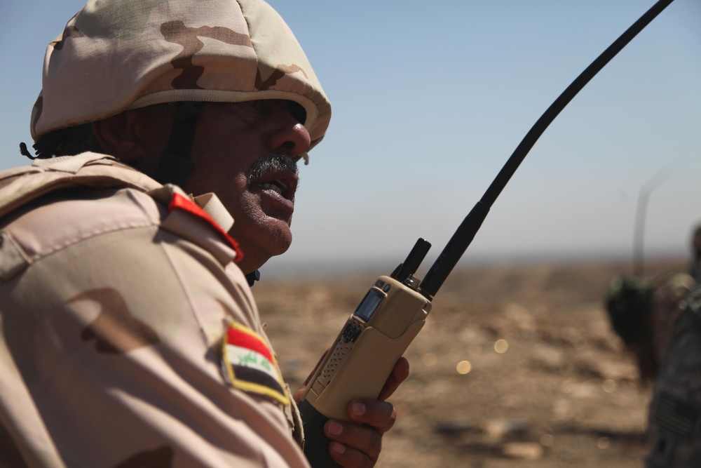 Live fire exercise at Guzlani Warrior Training Center