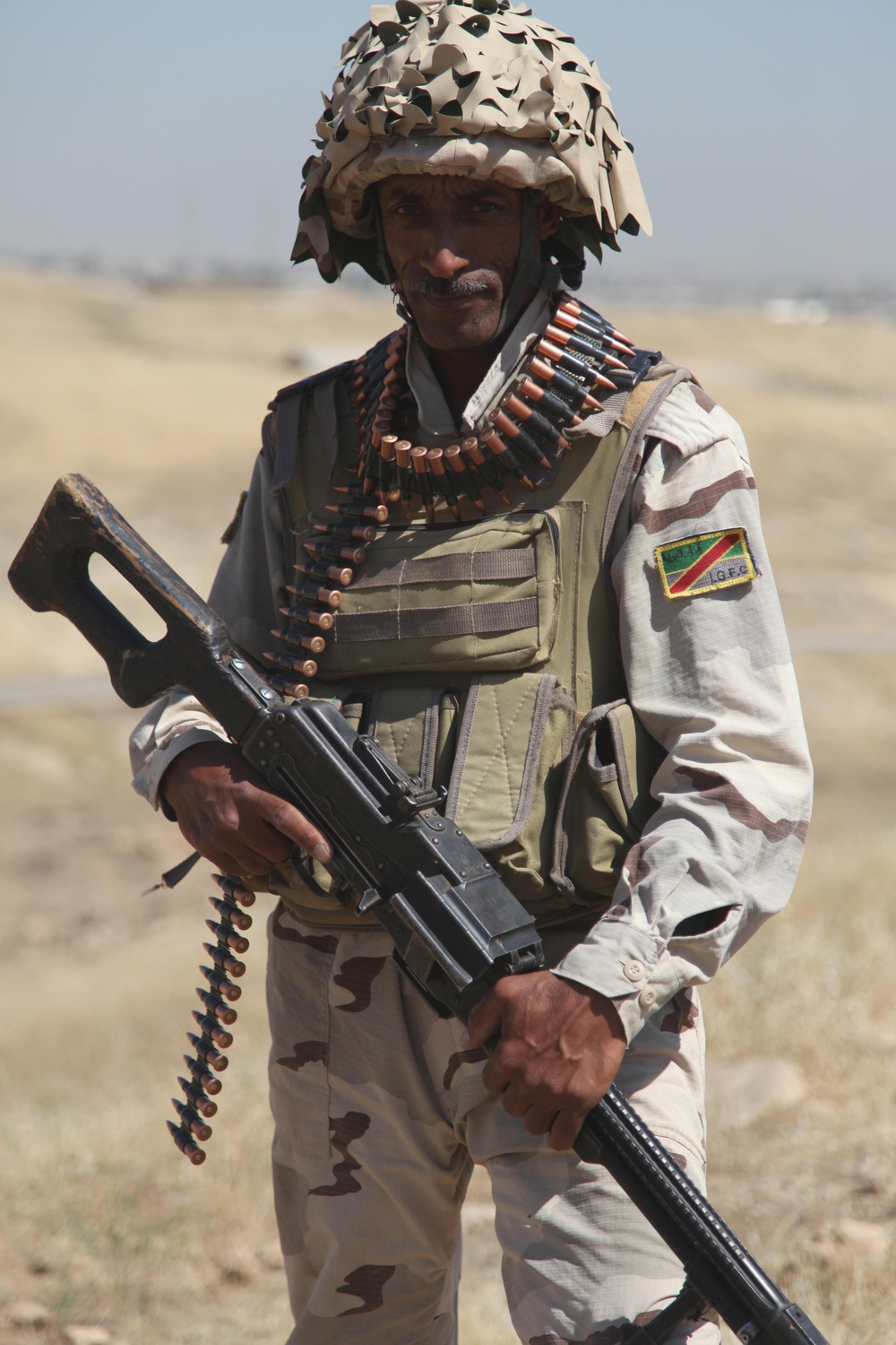 Live fire exercise at Guzlani Warrior Training Center