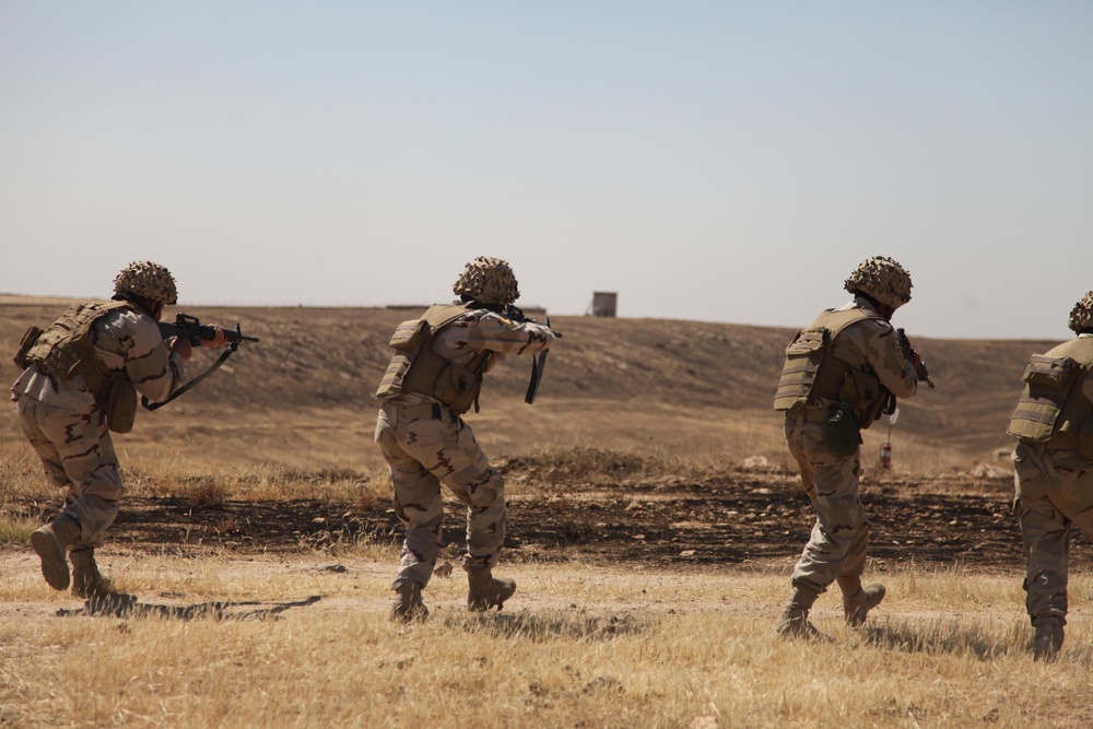 Live fire exercise at Guzlani Warrior Training Center