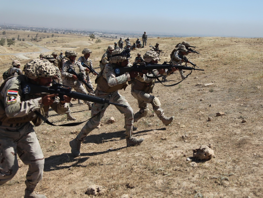 Live fire exercise at Guzlani Warrior Training Center