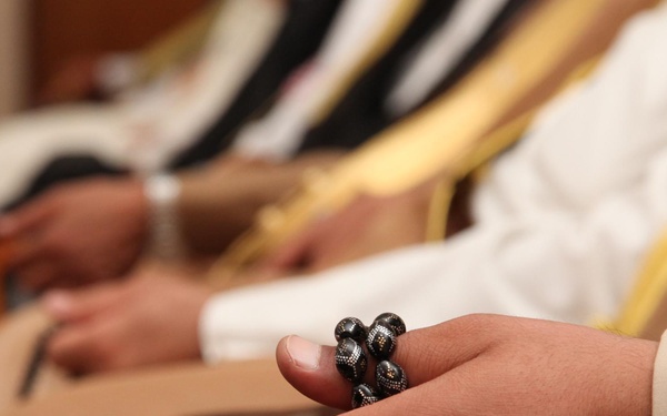 Meeting with Iraqi sheiks in Basrah