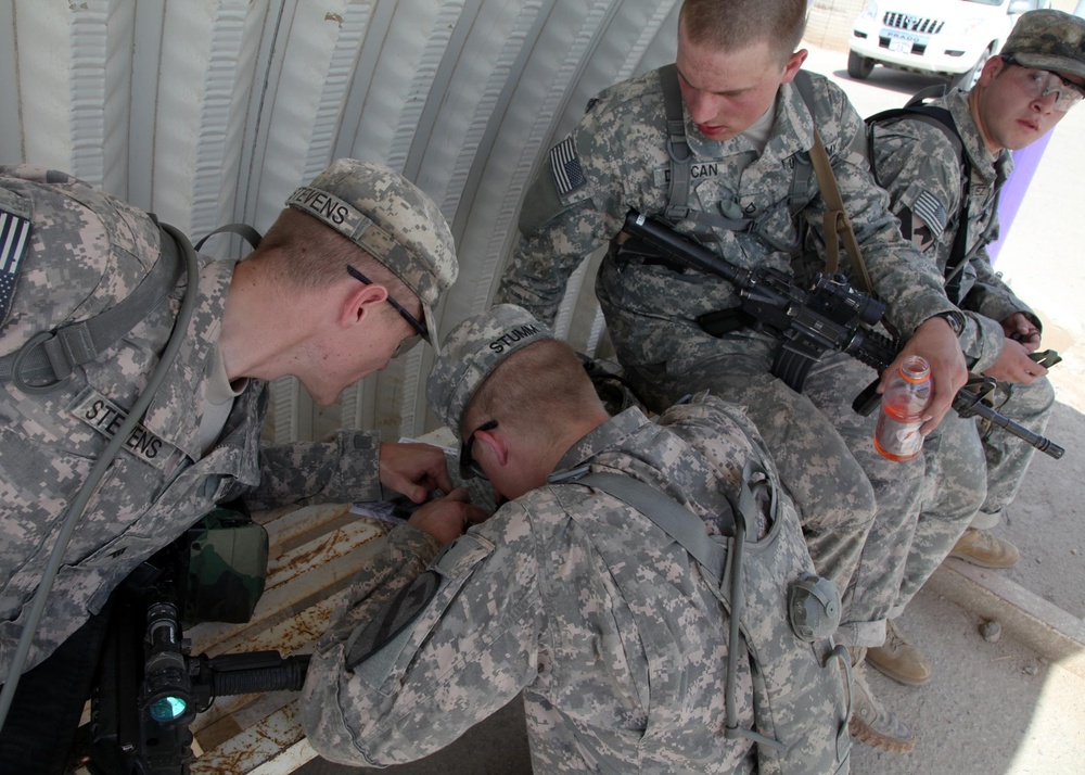 Charger Challenge on Contingency Operating Base Basrah