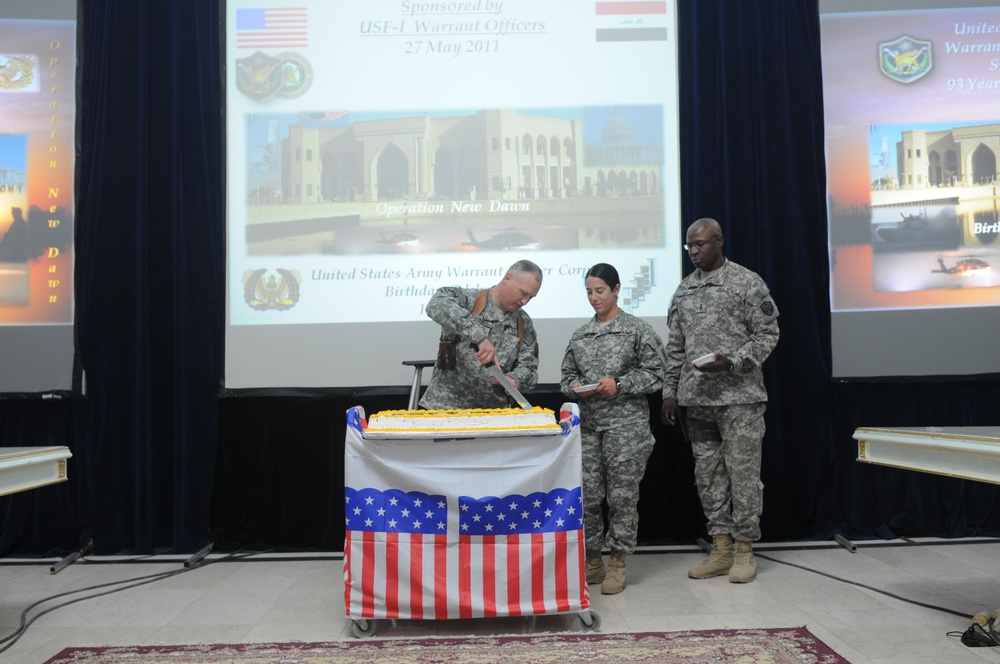 Warrant Officers commemorate 93 years of service