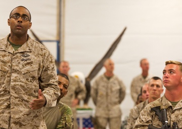 SecDef swings through Helmand during farewell tour