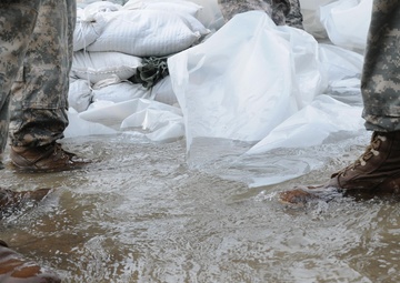 147th Field Artillery Quick Response Force gets feet wet