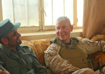 RC(SW) Commanding General Attends Opening of Zaranj’s New Emergency Room