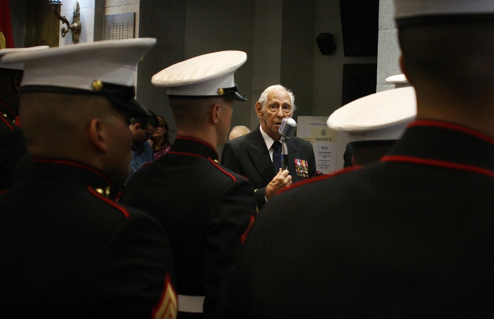 Fort Lauderdale Marines, retired Navy Commander honor nation's heros