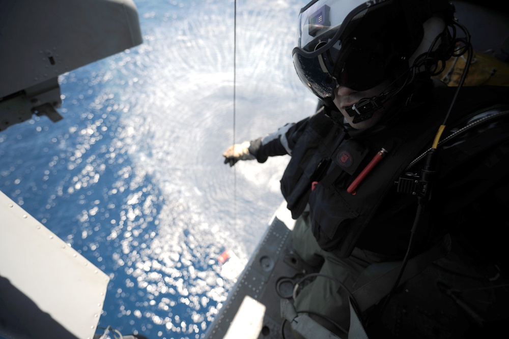 USS George H.W. Bush action