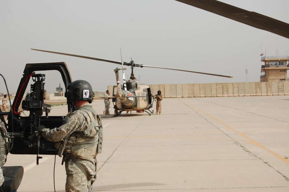 American and Iraqi pilots fly together: MEDEVAC training mission builds rapport, partnerships