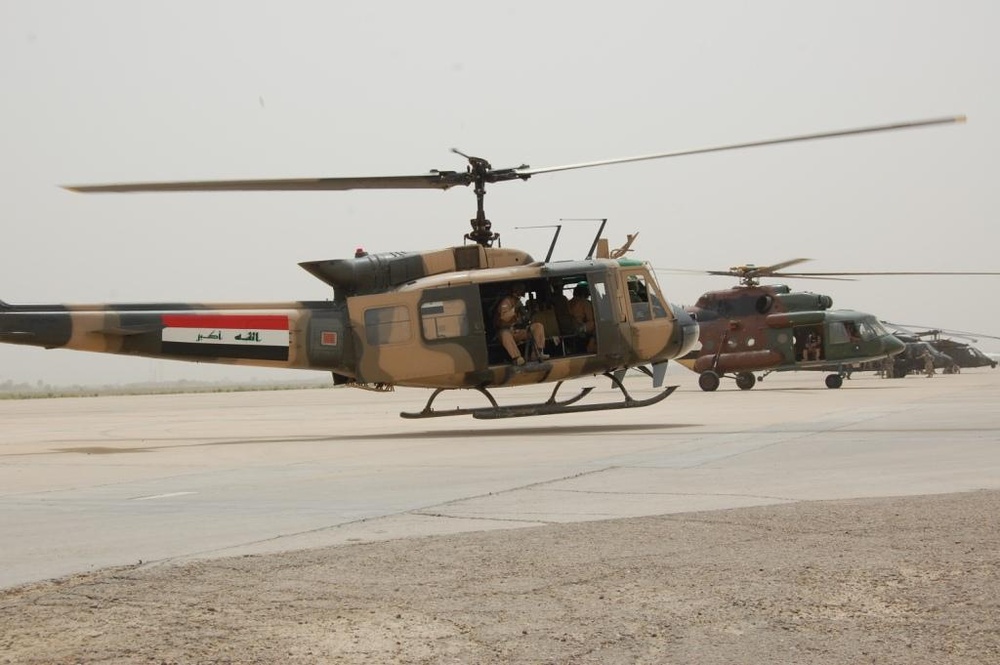 American and Iraqi pilots fly together: MEDEVAC training mission builds rapport, partnerships