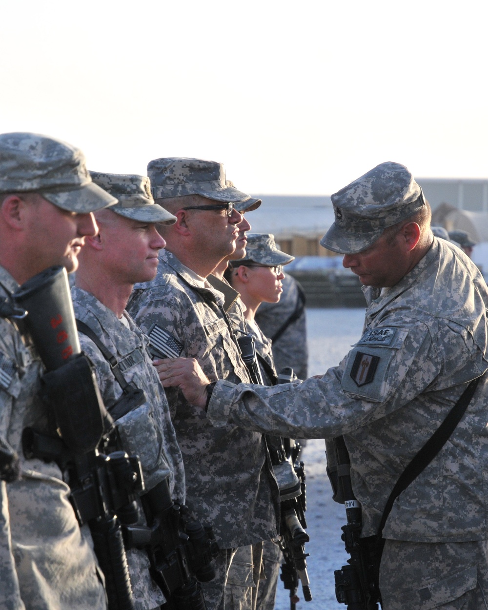 368th EN BN earns Combat Patch