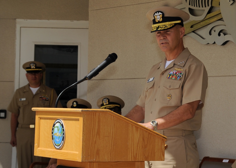 Change of command ceremony