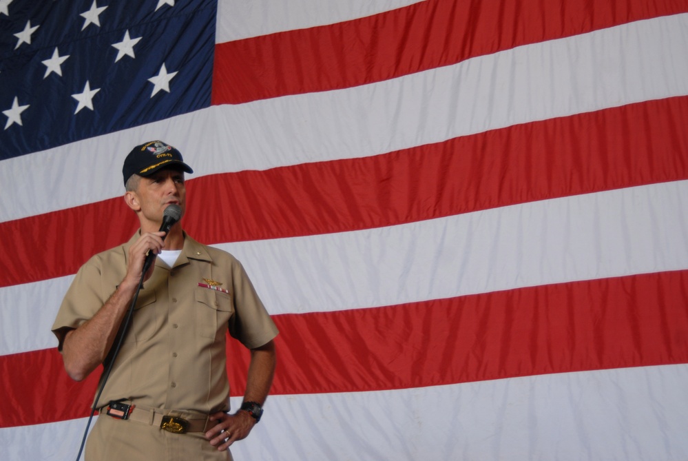 CO's call held on the George Washington