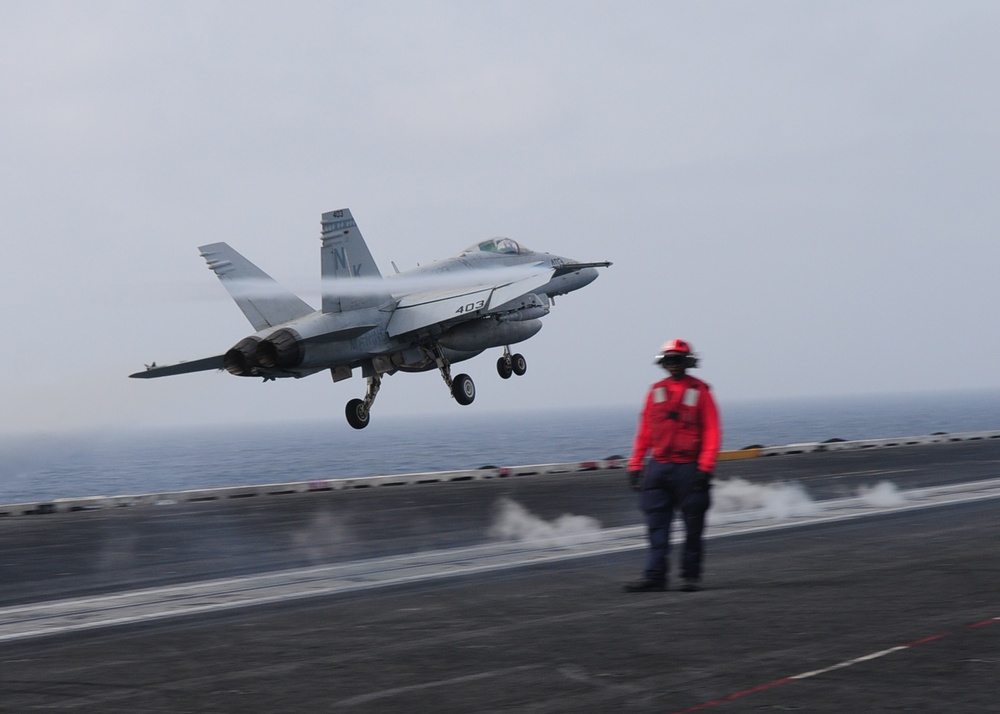 Ronald Reagan flight operations