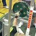 Lifters test their might in bench press