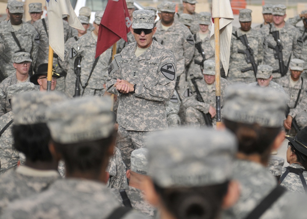 1st Cav. Division commander visits 'Long Knife' troopers at COS Marez