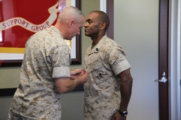 Sergeant major awarded Meritorious Service Medal