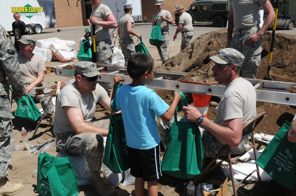 Morale remains high during National Guard flood activation