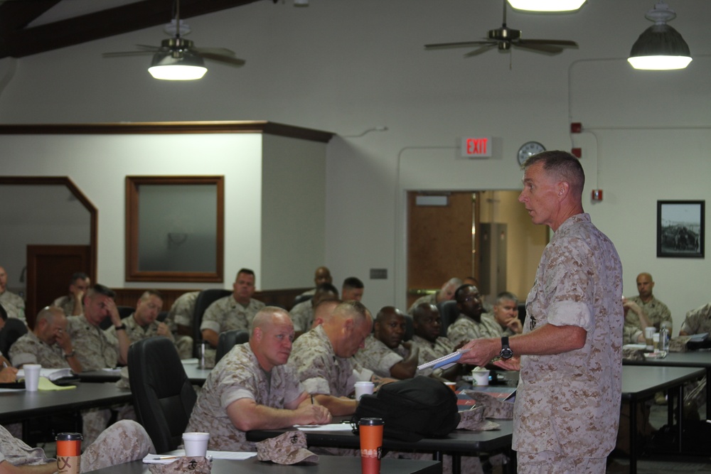 Conference held to train recruiter instructors, recruiting officers