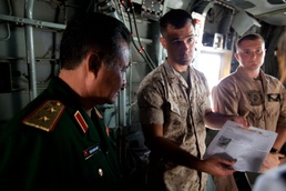 Vietnamese delegates tour Marine Corps Air Station Kaneohe Bay