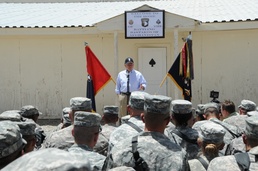 TF Currahee welcomes US Secretary of Defense