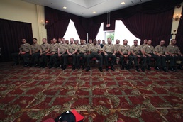 Students graduate distance military education courses