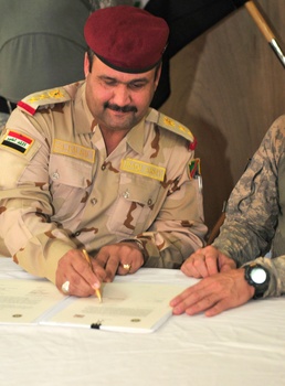 ‘Golden Dragons’ return Contingency Operating Location Gaines Mills to Iraqi Security Forces
