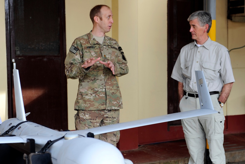 Secretary of the Army visits JSOTF-P and WESTMINCOM