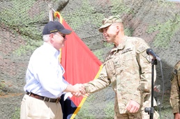 Secretary Of Defense Robert Gates visits FOB Shank