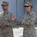 US Navy corpsman speak to attendees of NCO development course