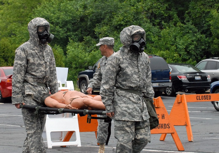 Mortuary affairs decontamination process