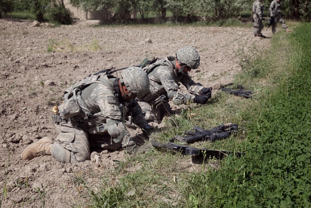 Operation Enduring Freedom XII/Route clearance