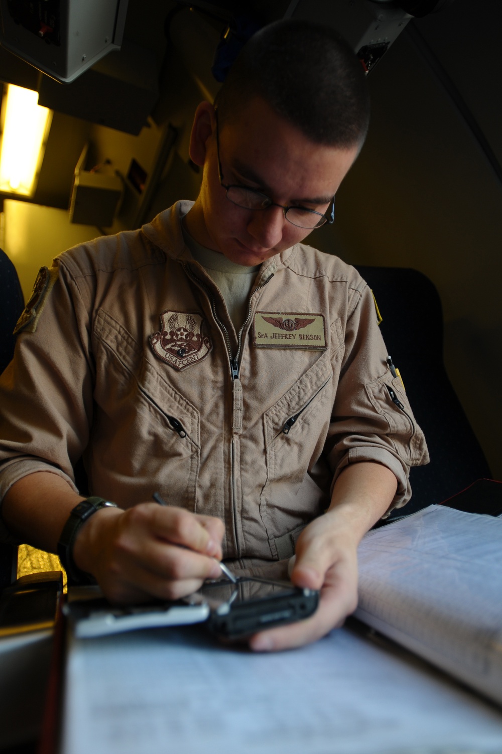 KC-10 Operation Enduring Freedom air refueling mission