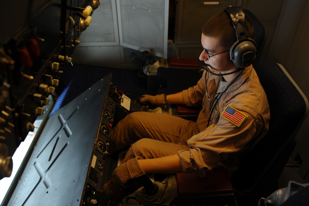 KC-10 Operation Enduring Freedom air refueling mission