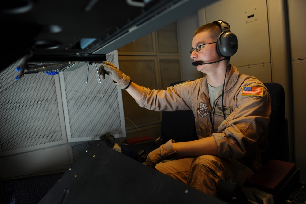 KC-10 Operation Enduring Freedom air refueling mission