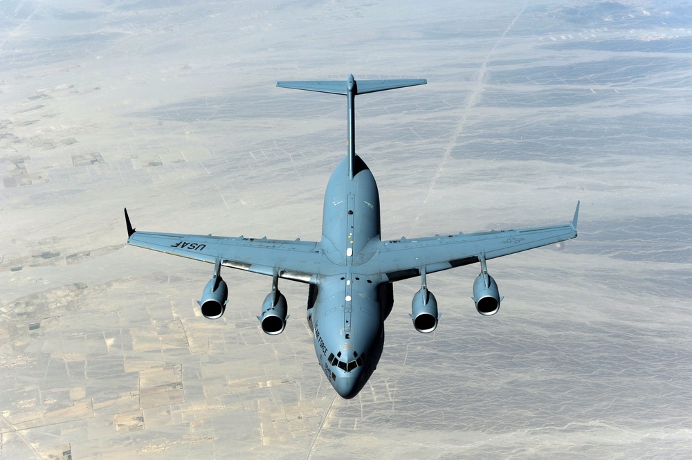 KC-10 Operation Enduring Freedom air refueling mission