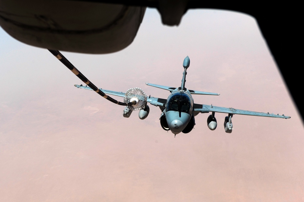 KC-10 Operation Enduring Freedom air refueling mission