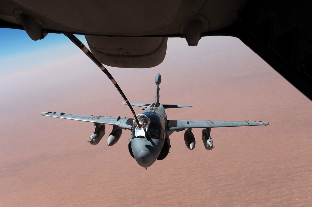 KC-10 Operation Enduring Freedom air refueling mission