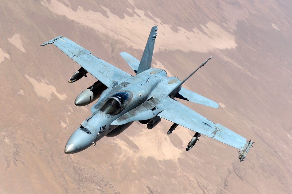 KC-10 Operation Enduring Freedom air refueling mission