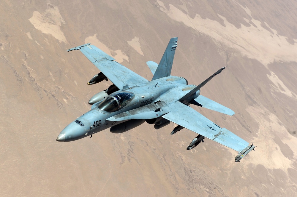 KC-10 Operation Enduring Freedom air refueling mission