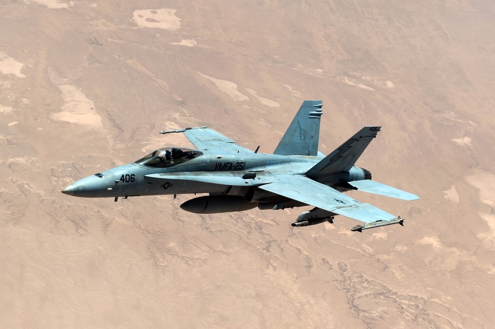 KC-10 Operation Enduring Freedom air refueling mission