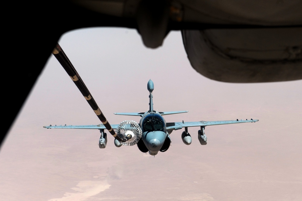 KC-10 Operation Enduring Freedom air refueling mission
