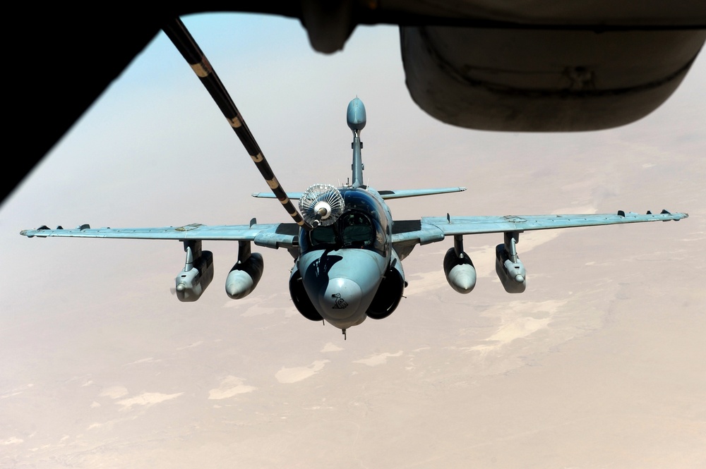 KC-10 Operation Enduring Freedom air refueling mission