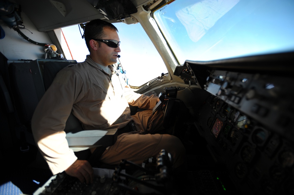 KC-10 Operation Enduring Freedom air refueling mission